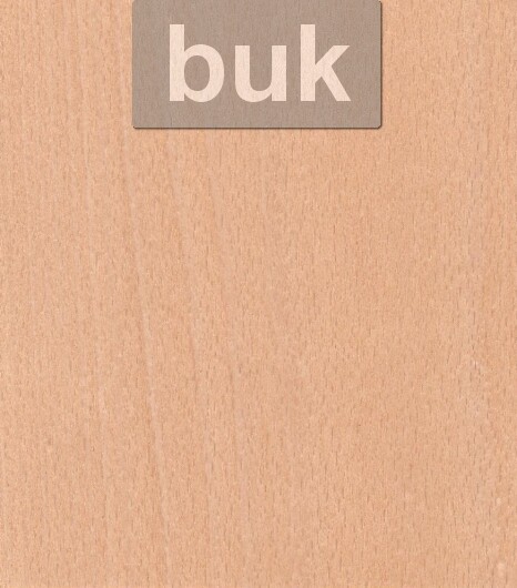 Větrací mřížka 500 * 80 - buk přírodní
